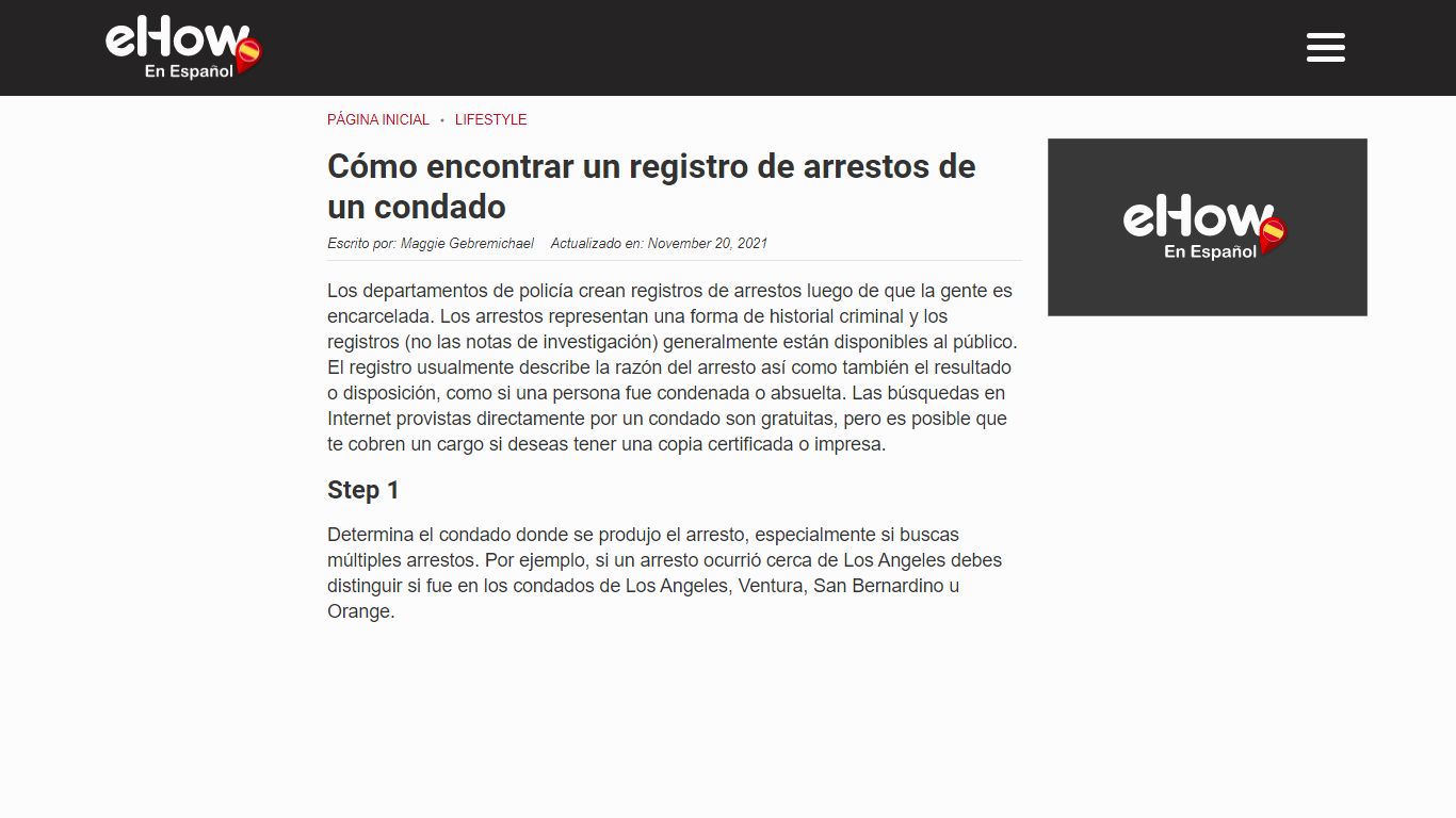 Cómo encontrar un registro de arrestos de un condado